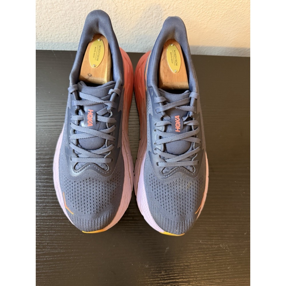 Hoka One One Arahi 7 Women's Size 7.5 B Running Shoes 1147851-NKV Blue Purple - Picture 3 of 9